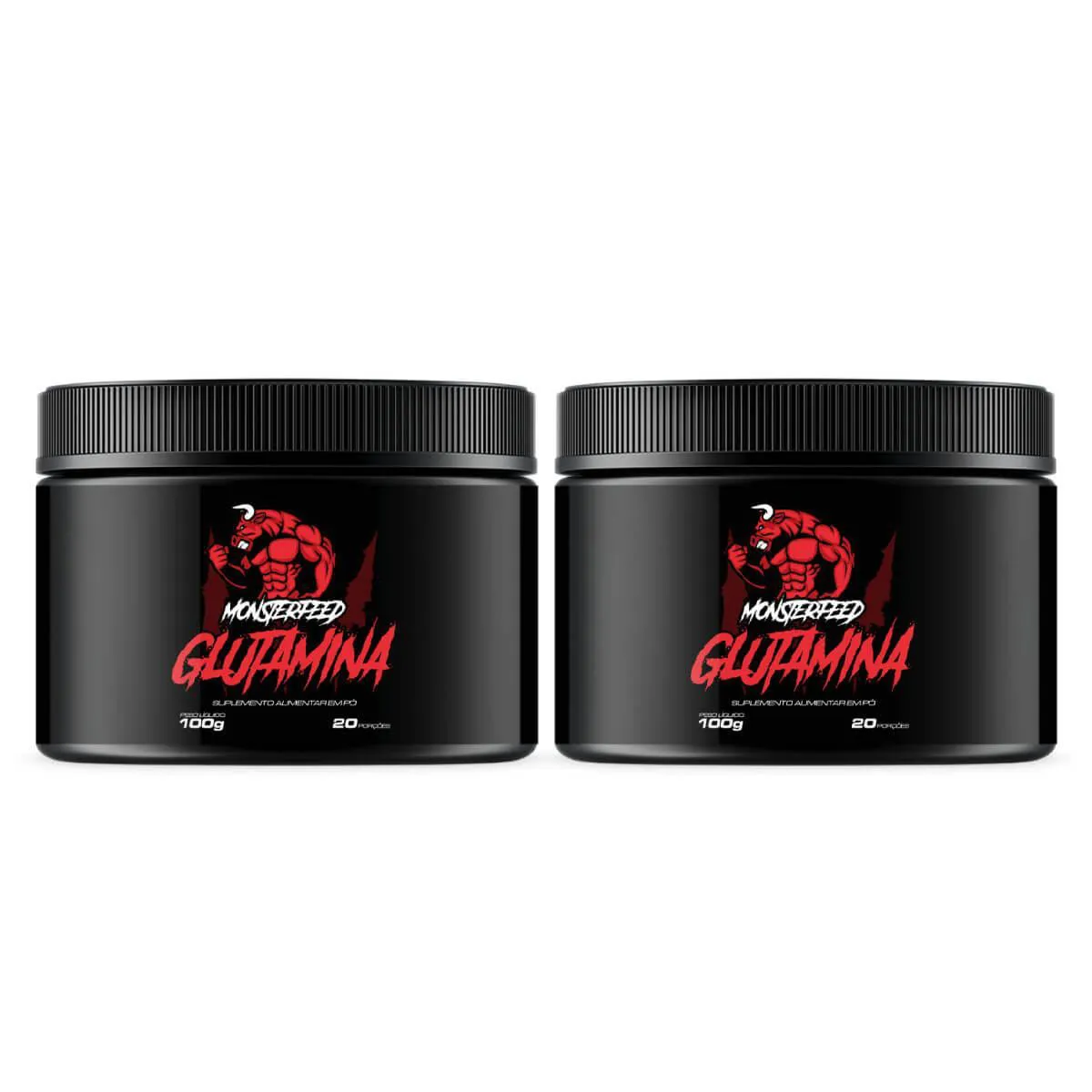 2X GLUTAMINA (100G) - MONSTERFEED - MONSTERFEED