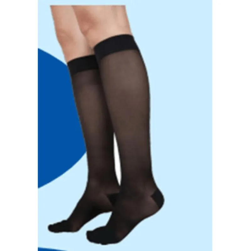 MEIA ELáSTICA MEIA COXA EVER SHEER COMPRESSãO 20-30MMHG - SIGVARIS 782 Natural Escura - Normal - Fechada - M