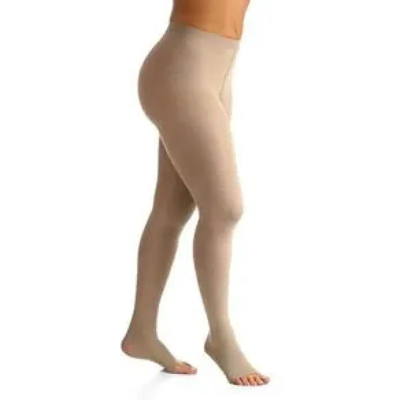 MEIA CALçA ELáSTICA SELECT COMFORT PREMIUM COMPRESSãO 20-30 MMHG - PONTA FECHADA - SIGVARIS 862 P2 - Natural
