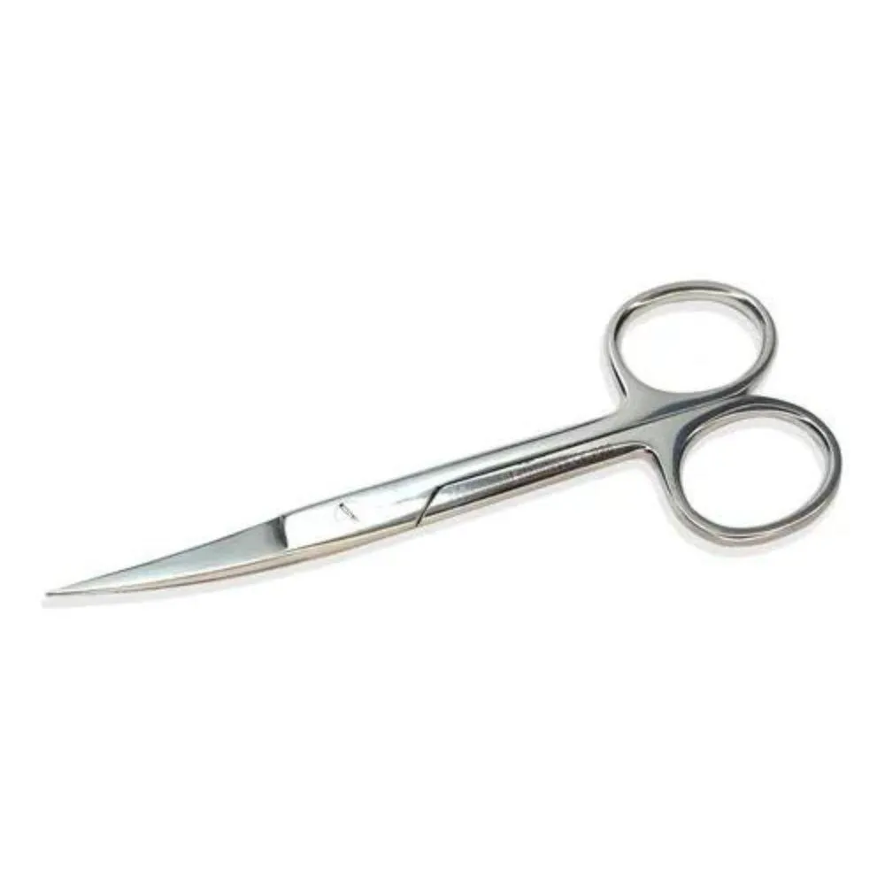 TESOURA CIRRGICA F/F CURVA 14,5CM