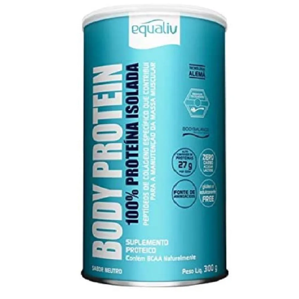 BODY PROTEIN 450G ISOLADA EQUALIV Neutro