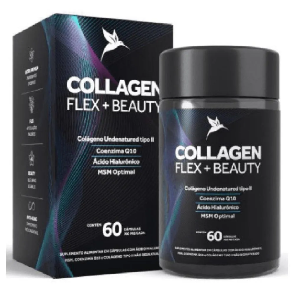 COLLAGEN FLEX + BEAUTY (60 CáPSULAS)  PURA VIDA Natural