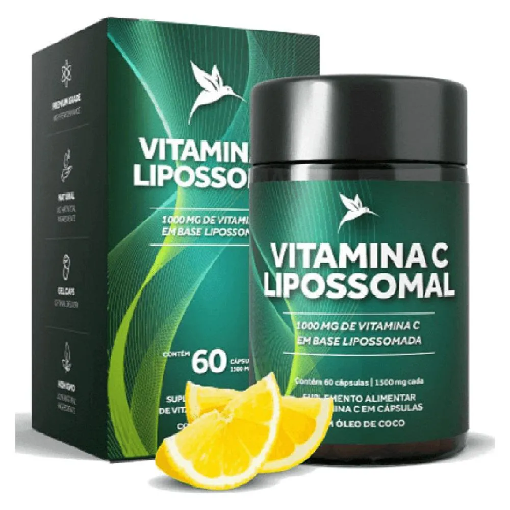 VITAMINA C LIPOSSOMAL (60 CáPSULAS) PURA VIDA Natural