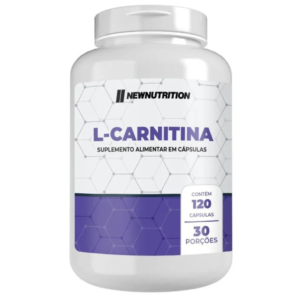 L-CARNITINA 120 CáPSULAS NEW NUTRITION Natural