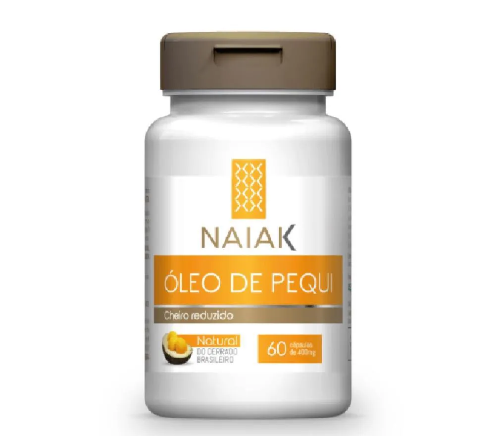 ÓLEO DE PEQUI 60 CáPSULAS NAIAK Natural