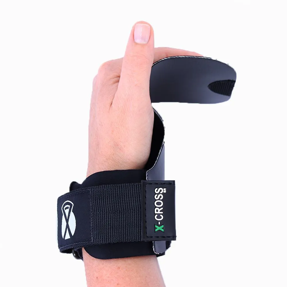 LUVA PALMAR HAND GRIP XC001 - X-CROSS BR - CROSS TRAINING GG Preto
