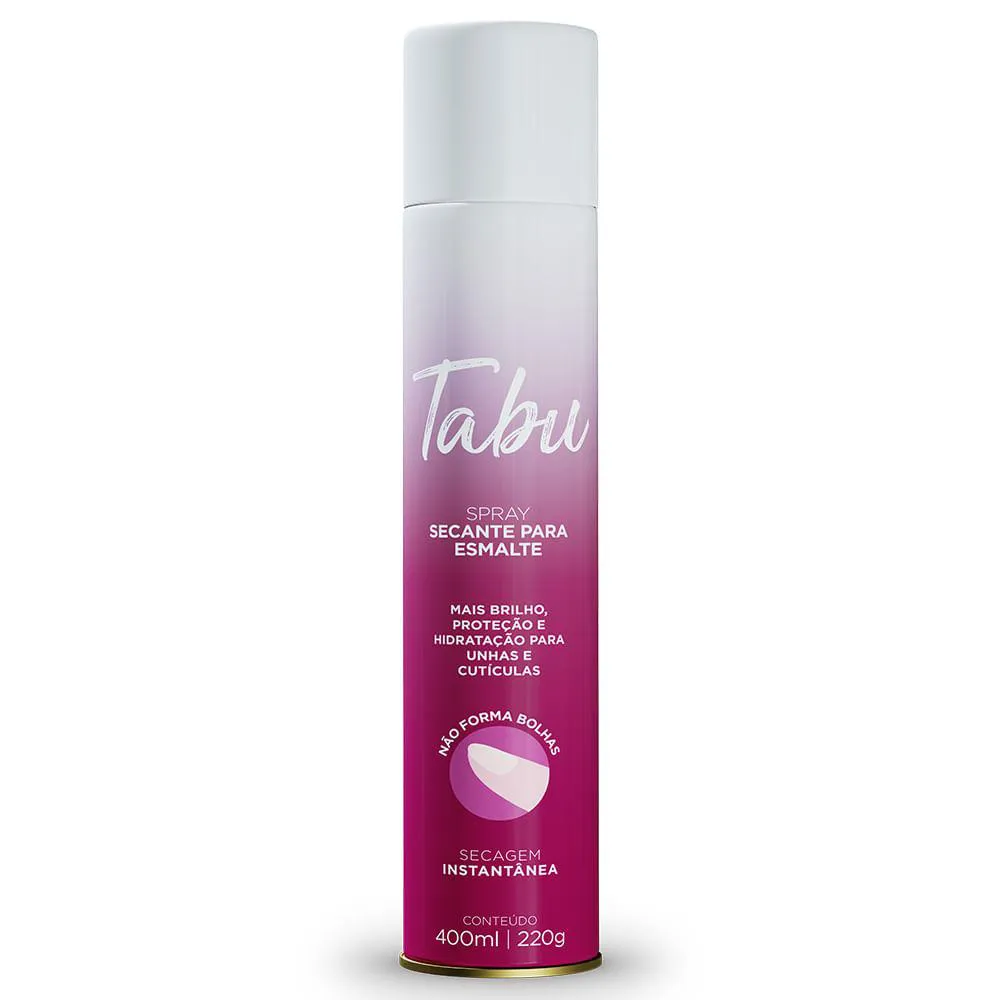 SECANTE PARA ESMALTE TABU 400ML