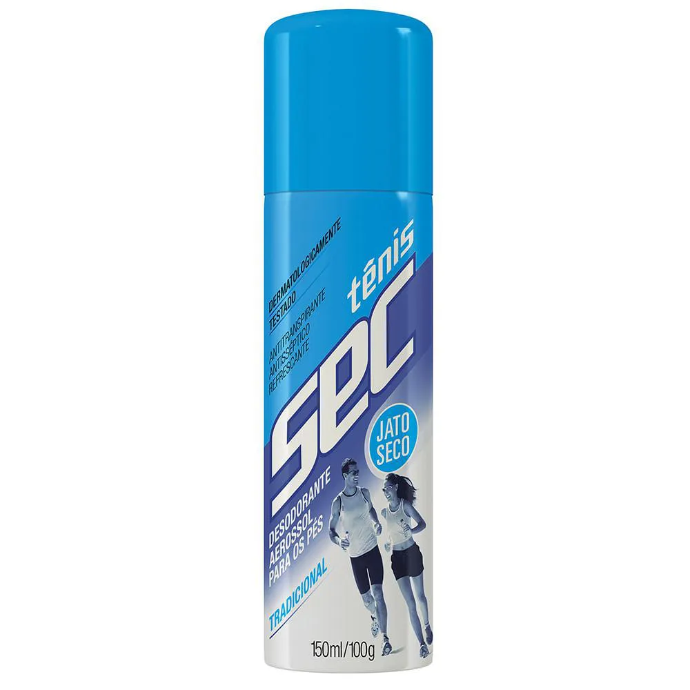 DESODORANTE PARA PéS TêNIS SEC TRADICIONAL AEROSOL 150ML
