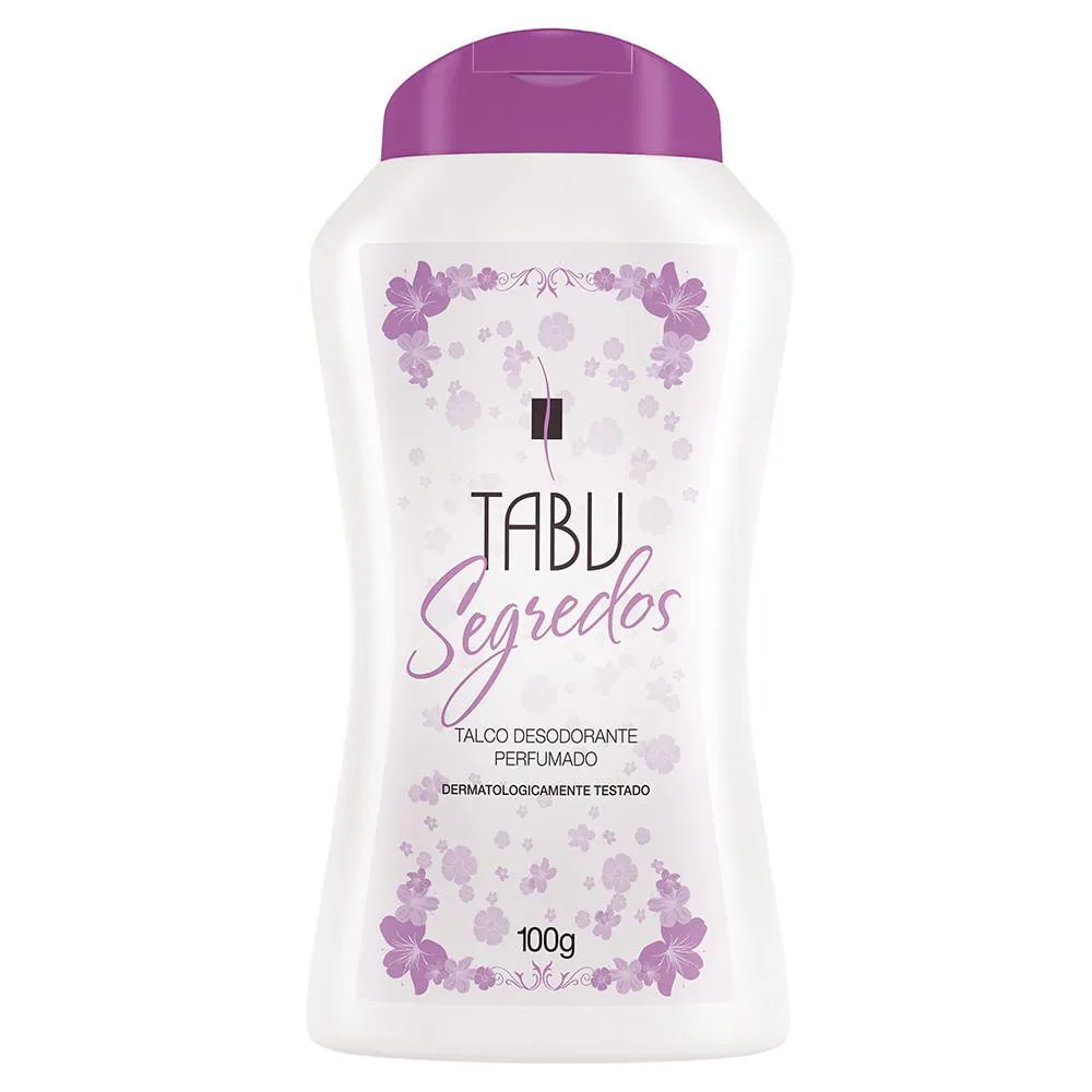 Talco Tabu Segredos 100g