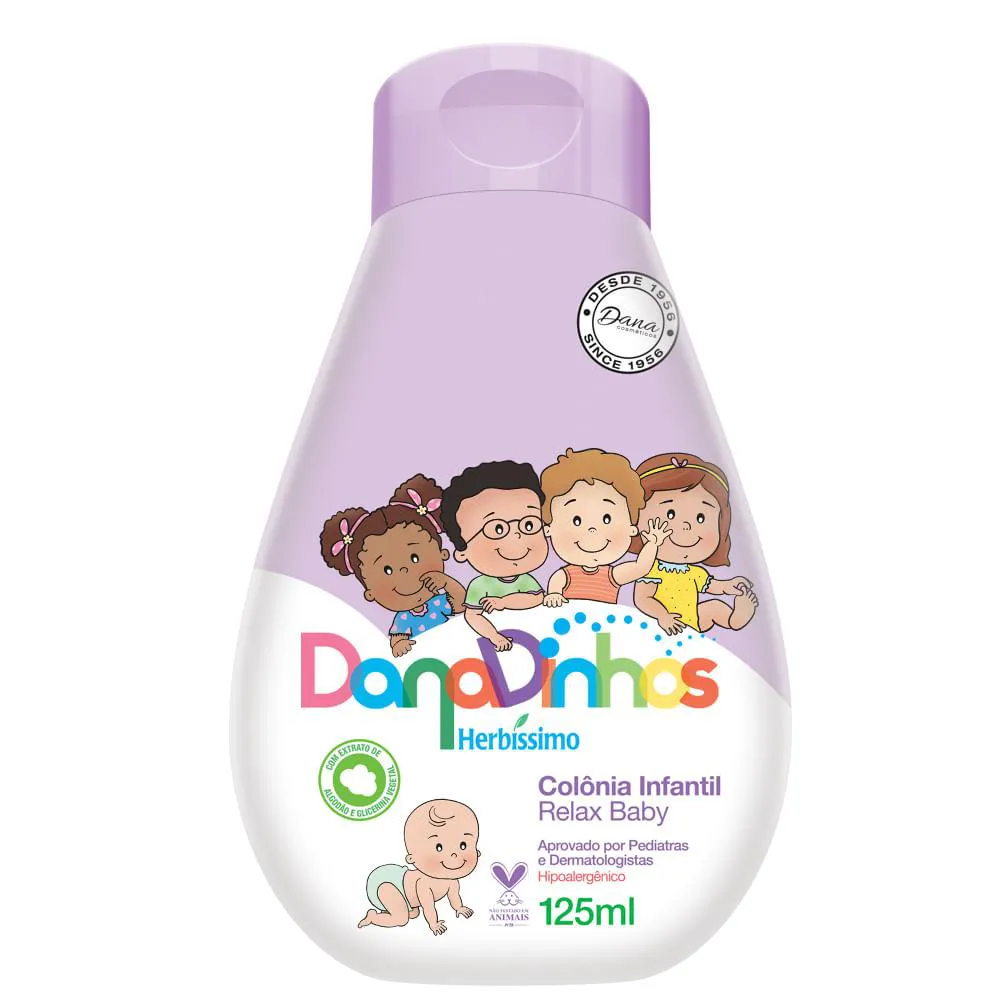 DANADINHOS HERBíSSIMO COLôNIA INFANTIL RELAX BABY 125ML