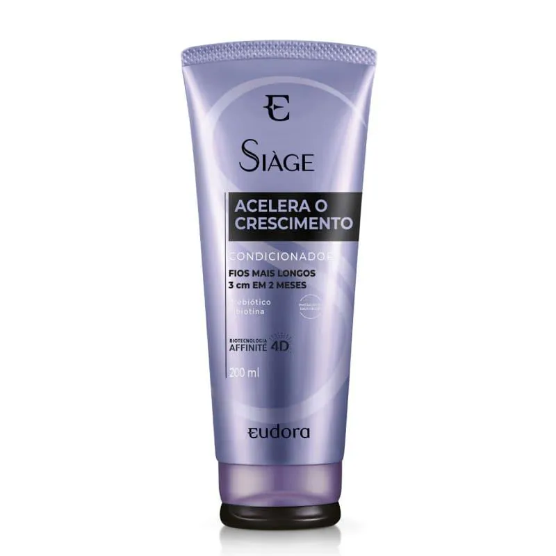 EUDORA SIAGE CONDICIONADOR ACELERA O CRESCIMENTO 200ML