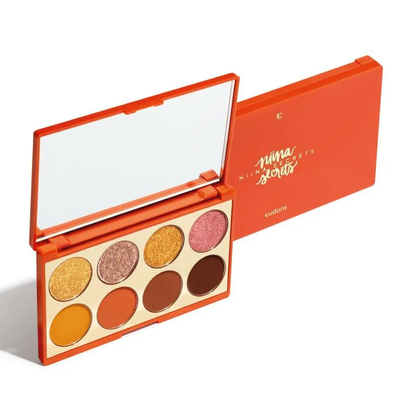 EUDORA NIINA SECRETS PALETTE DE SOMBRAS ORANGE 5,6G