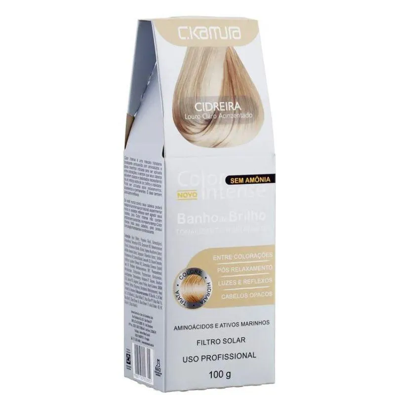 TONALIZANTE COLOR INTENSE CIDREIRA 100G - C.KAMURA