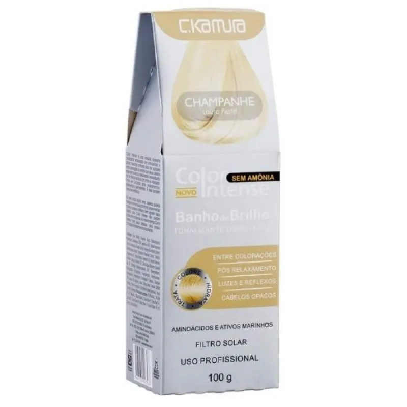 TONALIZANTE COLOR INTENSE CHAMPANHE 100G - C.KAMURA '