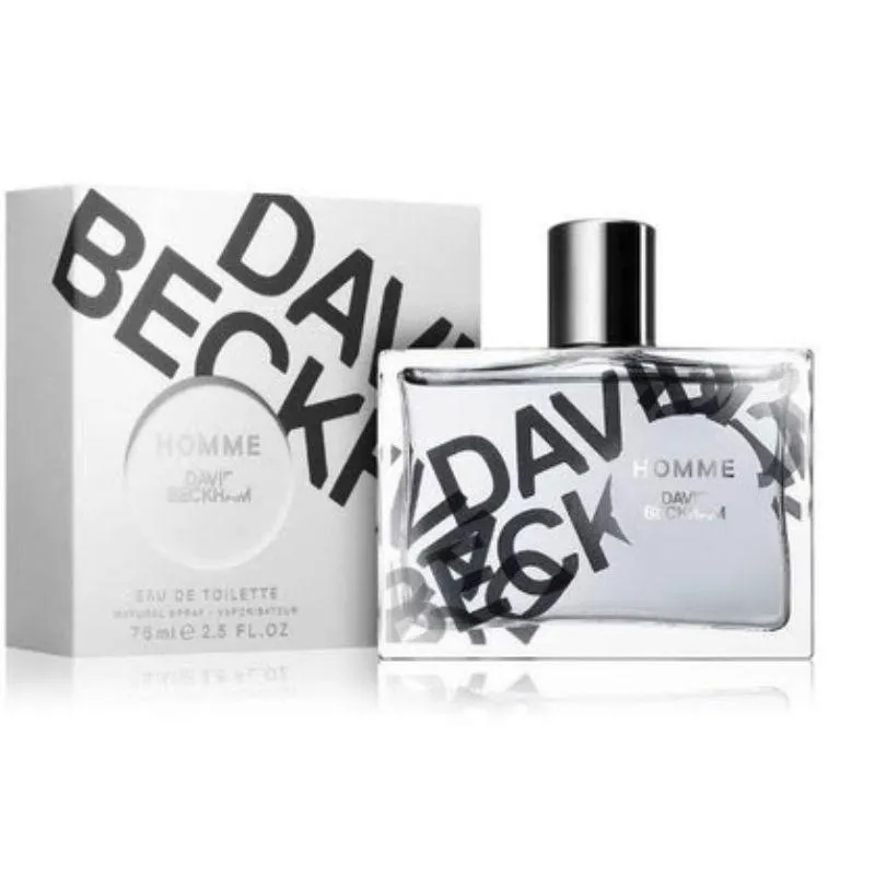 Homme David Beckham Eau de Toilette 75ml - Perfume Masculino