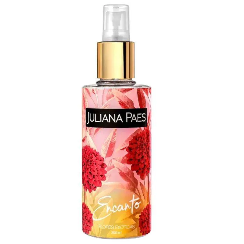 Desodorante Corporal Spray Juliana Paes Encanto Flores Exóticas Feminino 200ml 