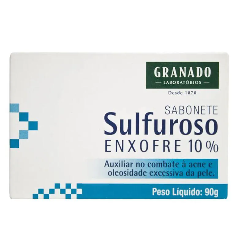 SABONETE SULFUROSO 90 G - GRANADO