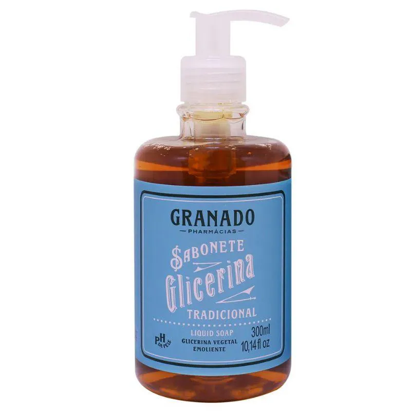 SABONETE LíQUIDO GLICERINA TRADICIONAL 300 ML - GRANADO
