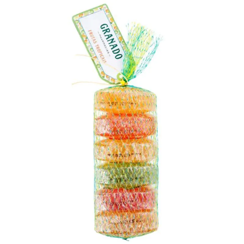 KIT DE SABONETES EM BARRA FRUTAS TROPICAIS 90G CADA - GRANADO