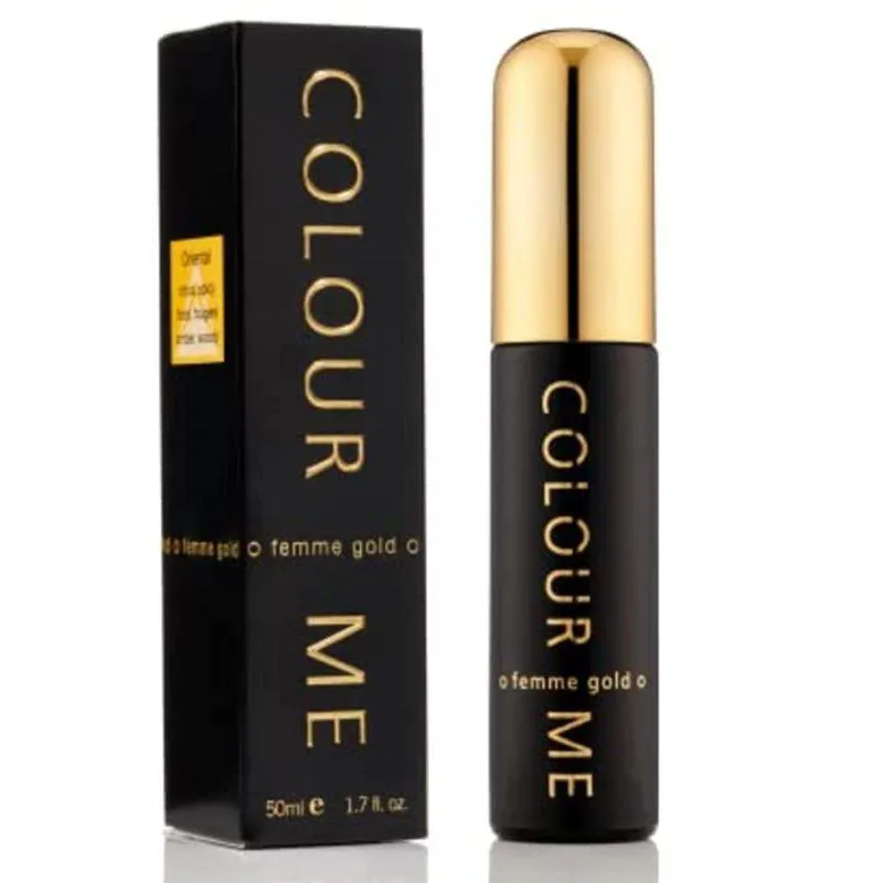 PERFUME COLOUR ME FEMME GOLD EAU DE PARFUM 50 ML