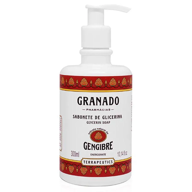 SABONETE LíQUIDO TERRAPEUTICS GENGIBRE 300ML - GRANADO