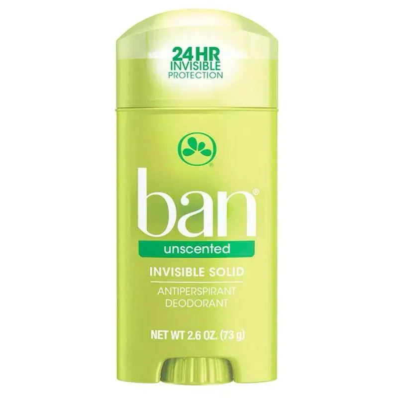 DESODORANTE SóLIDO BAN SEM PERFUME 73 G