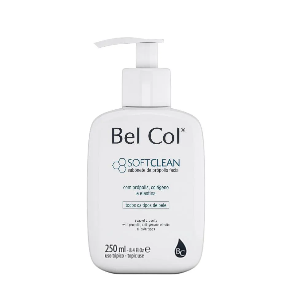BEL COL SOFTCLEAN SABONETE DE PRóPOLIS FACIAL 250ML