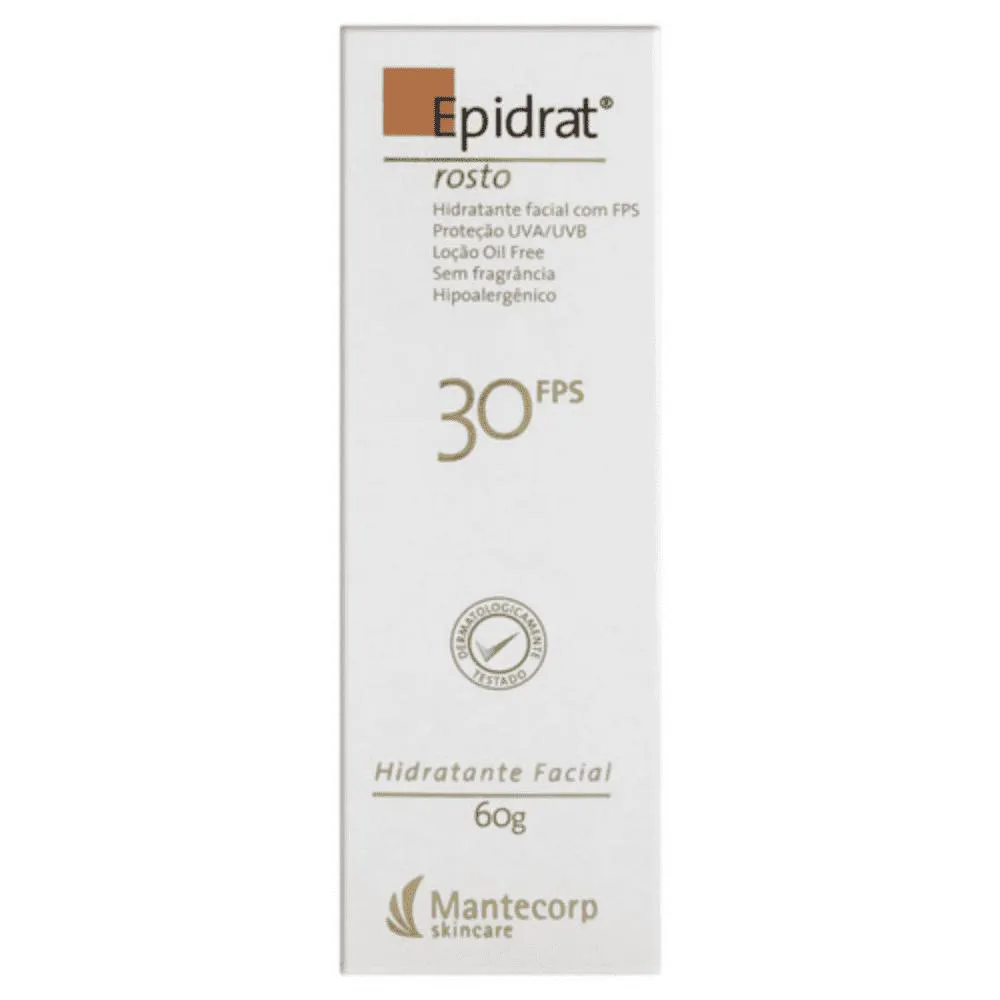 MANTECORP EPIDRAT ROSTO FPS30 SEM PERFUME 60G