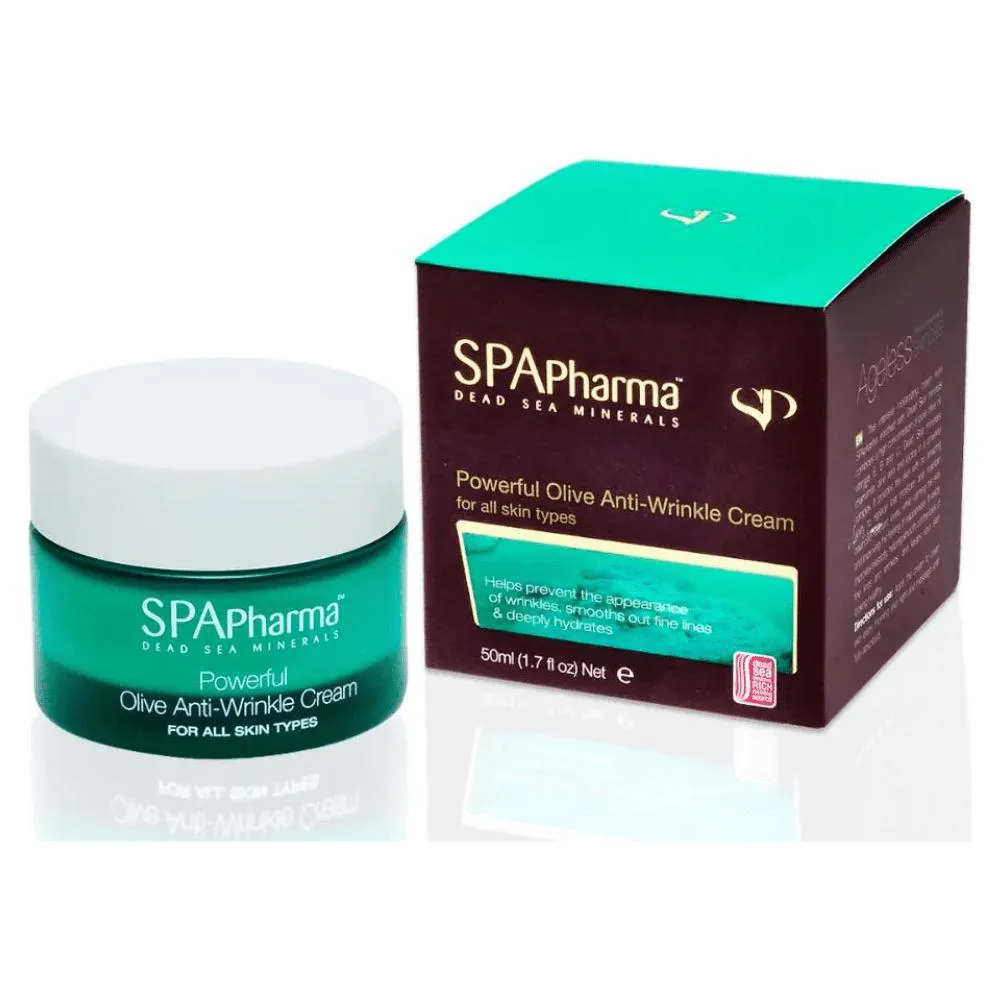 SPA PHARMA OLIVA CREME HIDRATANTE ANTIRRUGAS 50ML