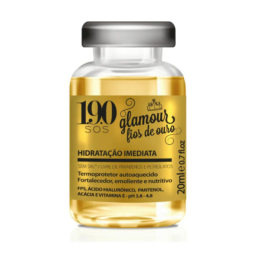 PEEL LINE FLUIDO GLAMOUR FIOS DE OURO 20ML