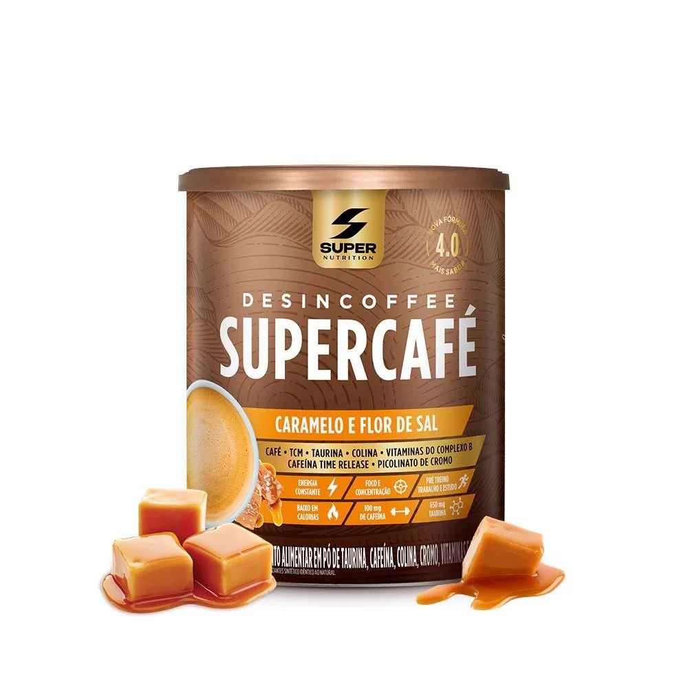 Desincoffee Supercafé Caramelo e Flor Sal 220g