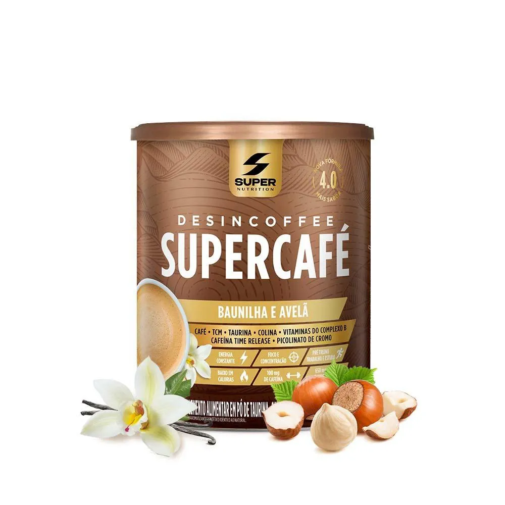 Desincoffee Supercafé Baunilha e Avelã 220g