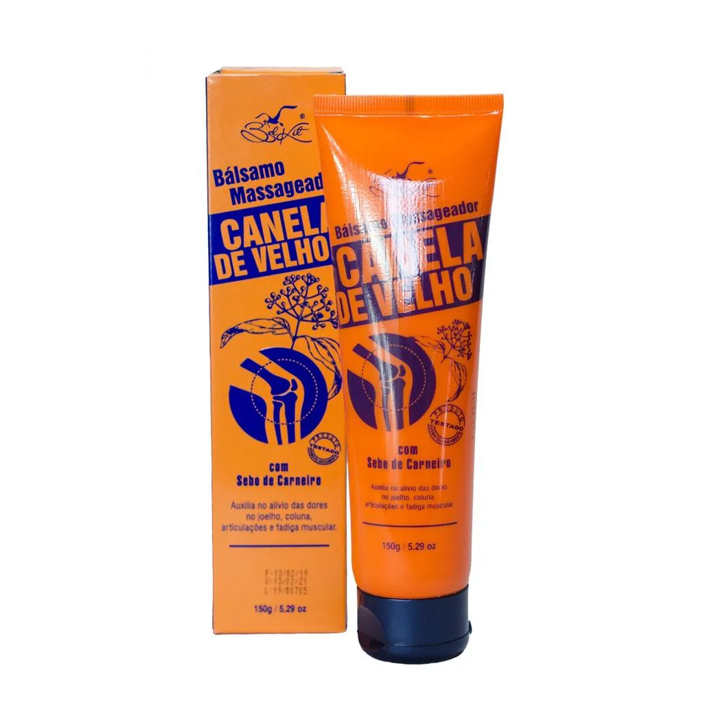 CANELA VELHO BALSAMO (LARANJA) 150G BELKITO
