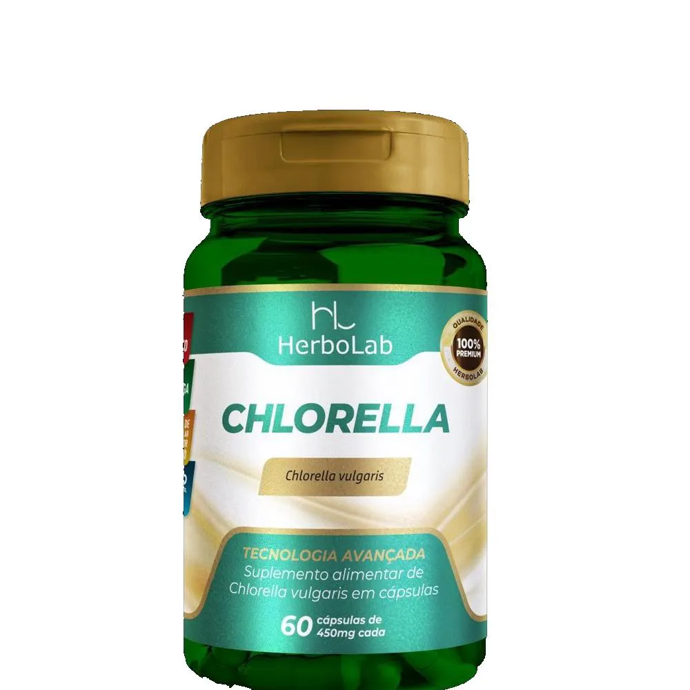 CHLORELLA 450MG C/60CPS HERBOLAB