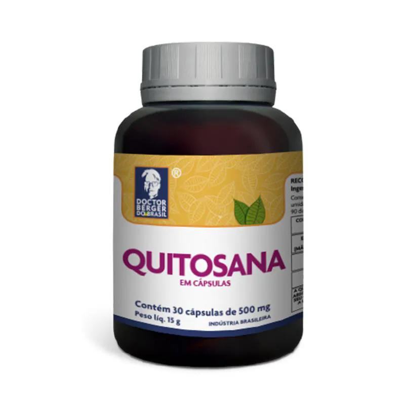 QUITOSANA 500MG COM 30 CAPSULAS DOCTOR