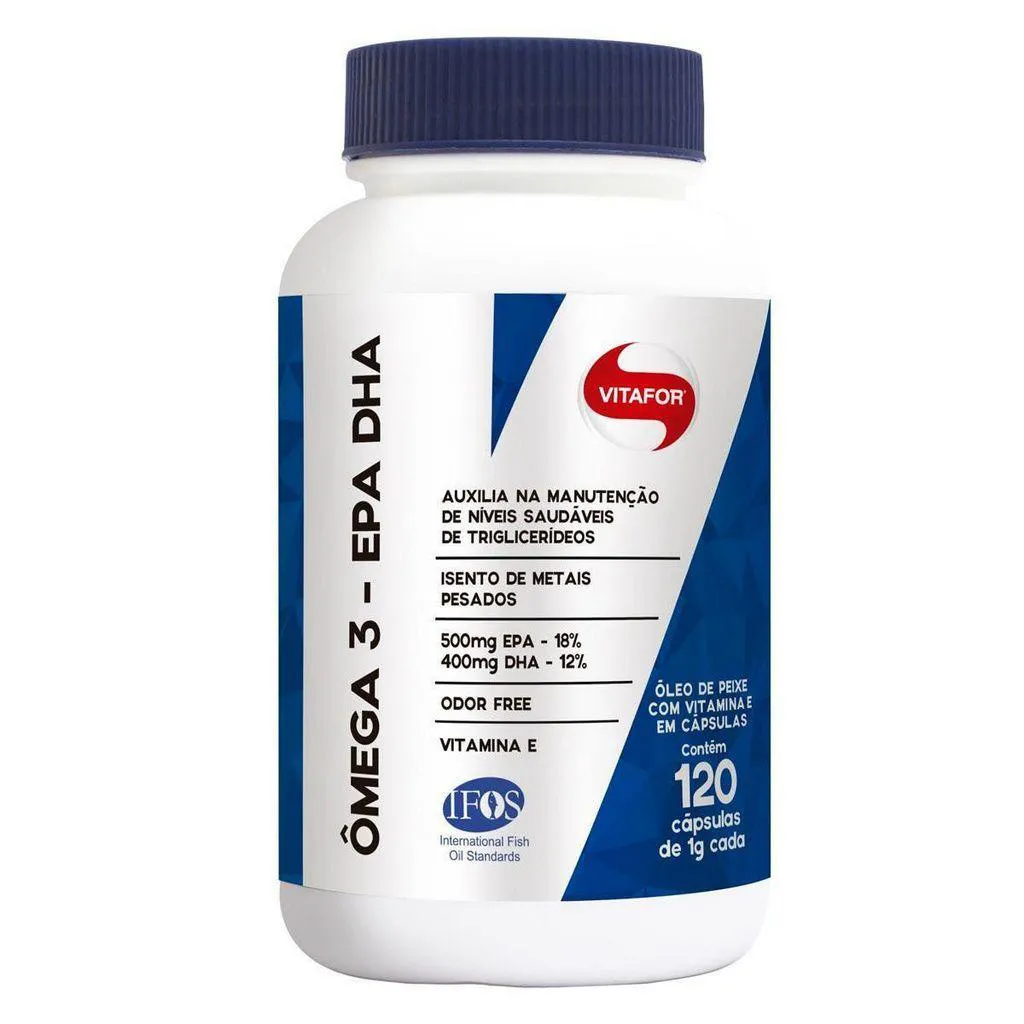 ÔMEGA 3 EPA DHA 1000MG 120 CáPS - VITAFOR