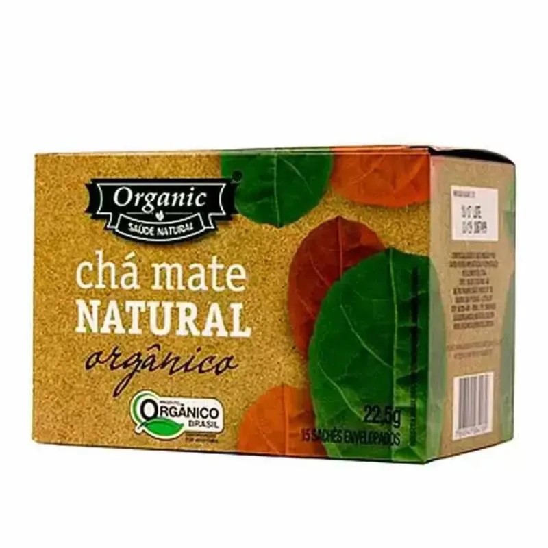 CHá MATE ORGâNICO ORGANIC 15 SACHêS