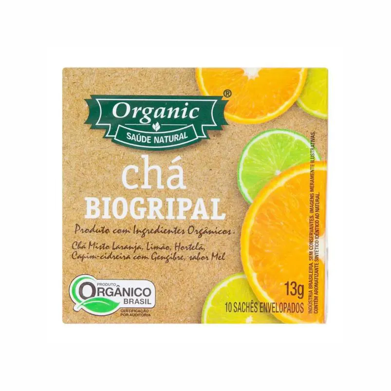 CHáORGâNICOBIOGRIPALORGANIC10SACHêS