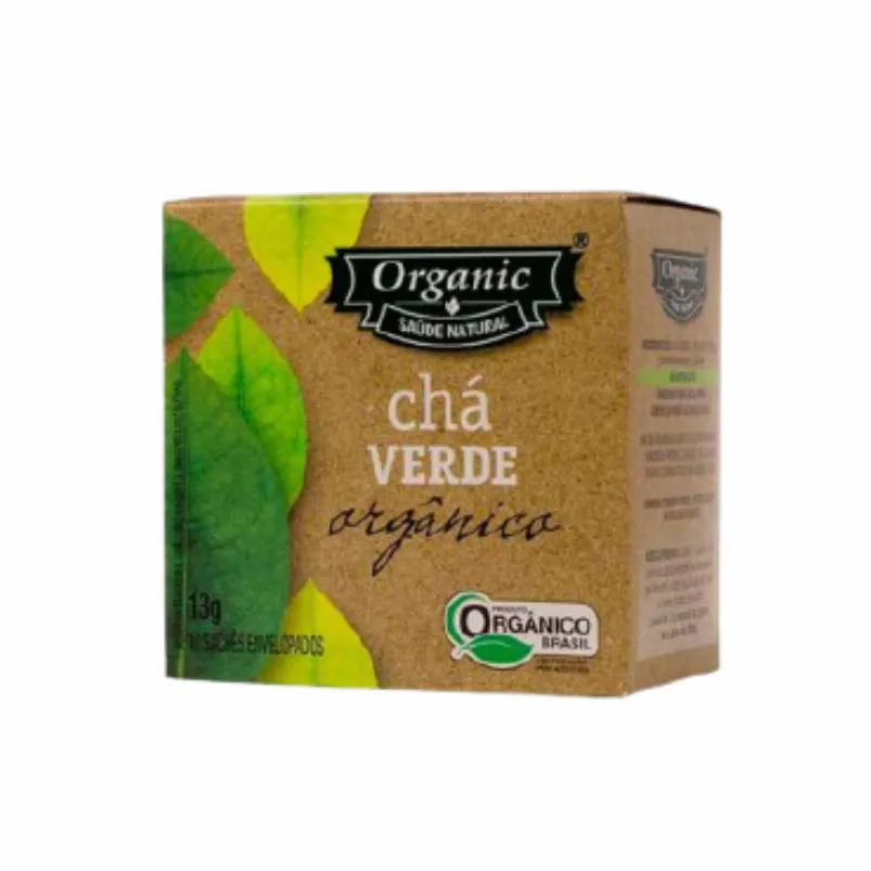 CHá VERDE ORGâNICO ORGANIC 10 SACHêS