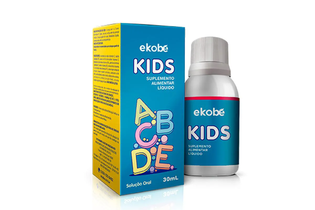 Polivitamínico Ekobé Kids Abcde Tutti-frutti 30ml 