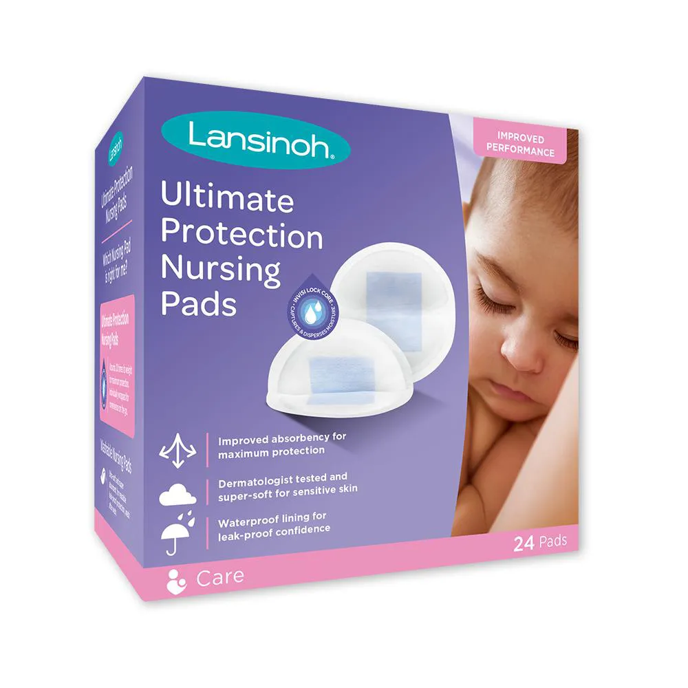 Absorvente para Seios Lansinoh Ultimate Protection 24 unidades 