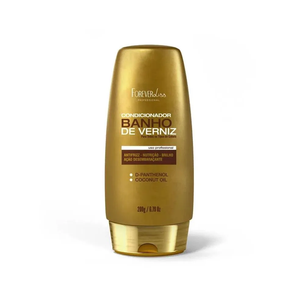 Condicionador Forever Liss Banho de Verniz Hidratação Profunda 200g
