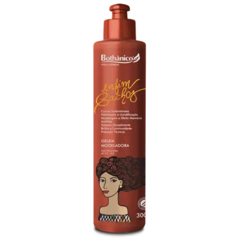 GELEIA MODELADORA ENFIM CACHOS 300ML - BOTHâNICO HAIR