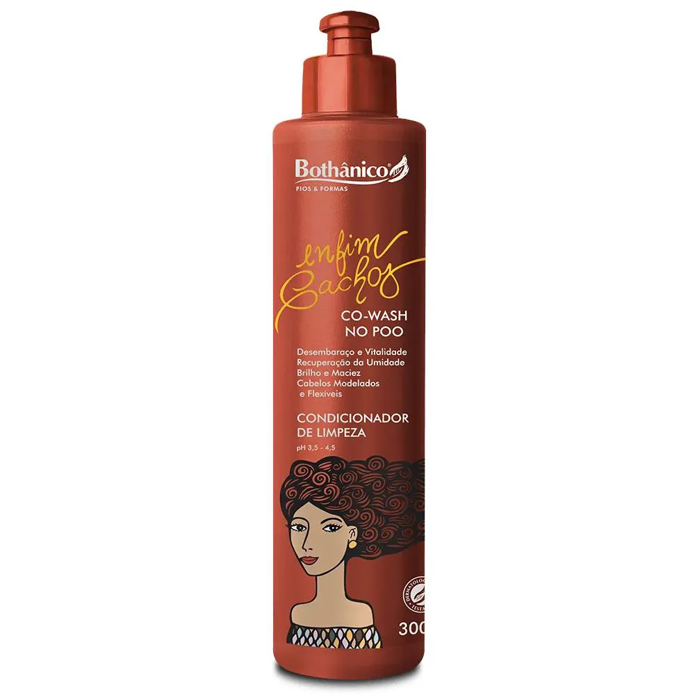 CONDICIONADOR DE LIMPEZA ENFIM CACHOS 300ML - BOTHâNICO HAIR