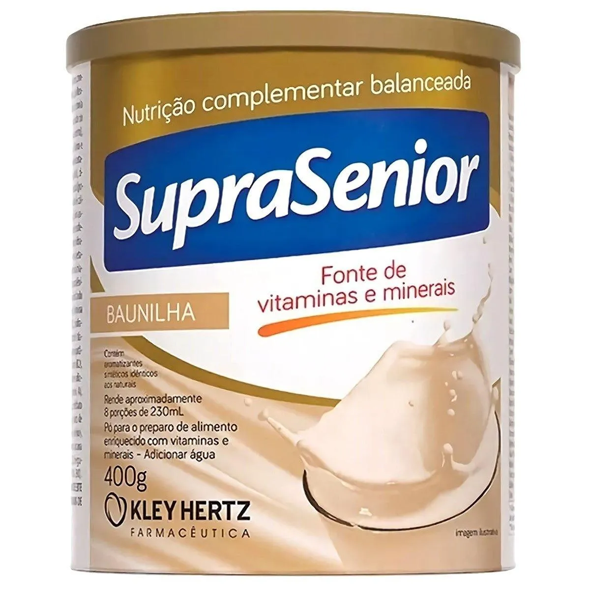 SUPRASENIOR BAUNILHA 400G - KLEY HERTZ