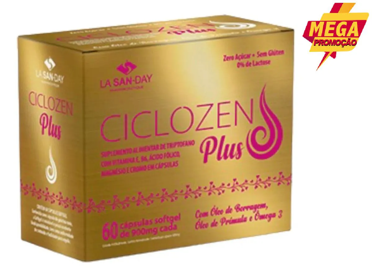 CICLOZEN PLUS 60 CáPSULAS SOFTGEL - LA SAN DAY