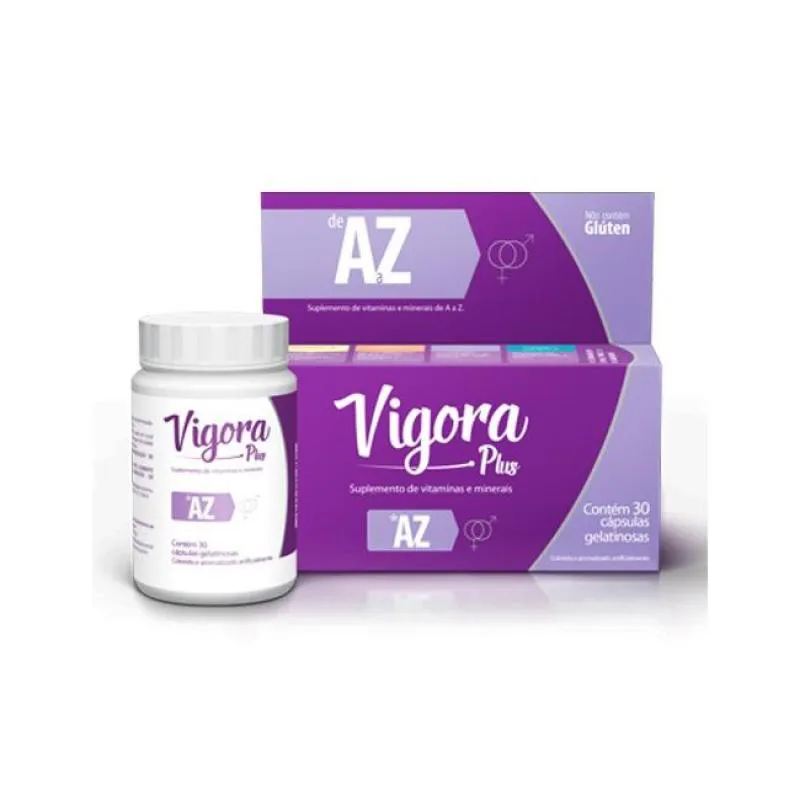 SUPLEMENTO VIGORA PLUS DE A-Z 60 CáPSULAS - PRATI