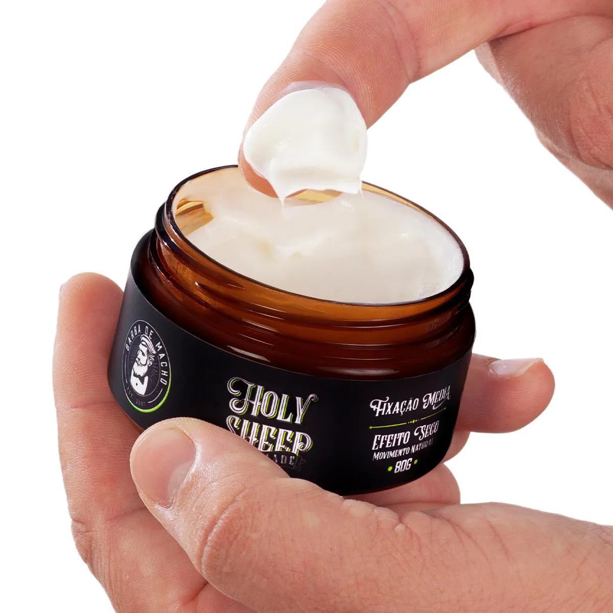 CREME ESTILIZADOR MODELAR BARBA E CABELO EFFECT MATTE 80G