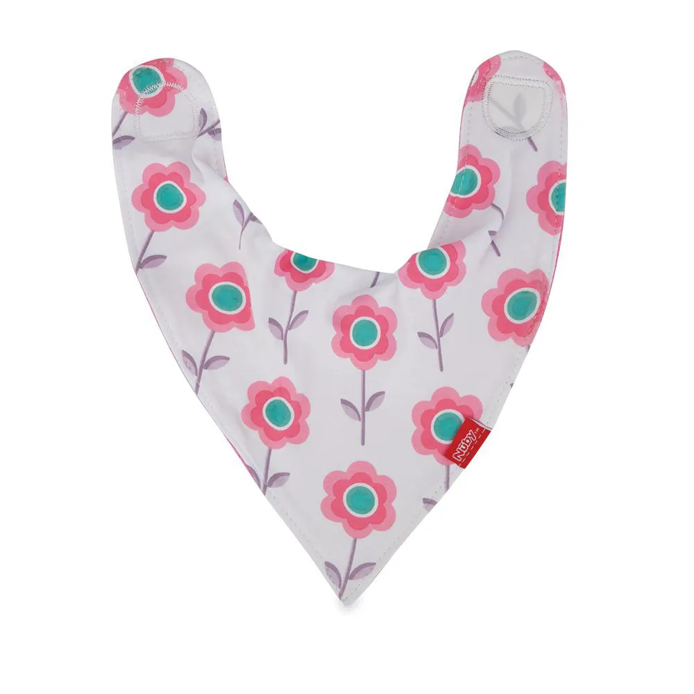 BABADOR BANDANA DUPLA FACE ROSA