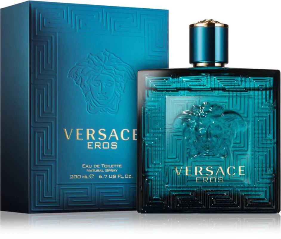Eros Versace Eau de Toilette 200ml - Perfume Masculino